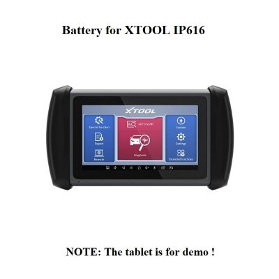 Battery Replacement for XTOOL InPlus IP616 Scan Tool